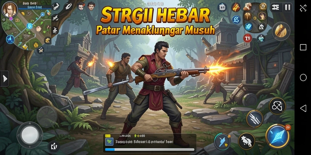 Tampilan gameplay menarik dari 3446 dengan aksi strategi yang mendebarkan.
