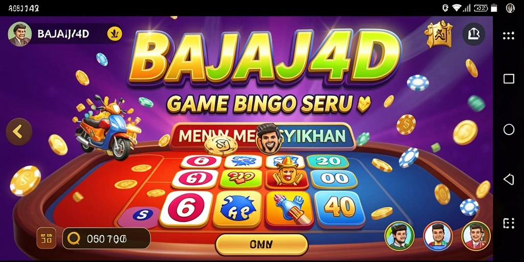 Gameplay seru saat bermain Bingo di BAJAJ4D.