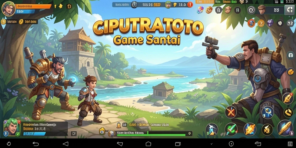 Screenshot yang menunjukkan momen seru saat bermain CIPUTRATOTO.