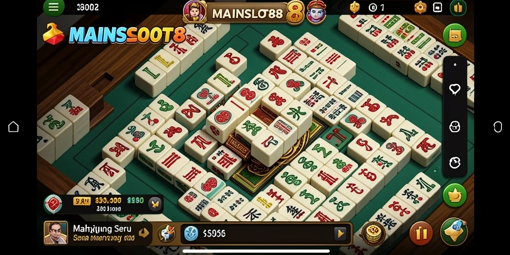 Tangkapan layar utama MAINSLOT88 menampilkan gameplay yang menarik di Mahjong.